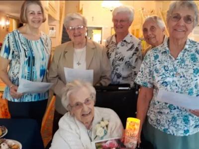 Sr. Adrienne and Holy Union Sisters