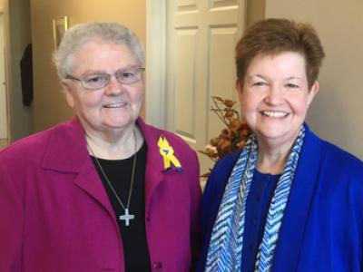 United States: Srs. Mary Lou Sullivan & Kathleen Corrigan